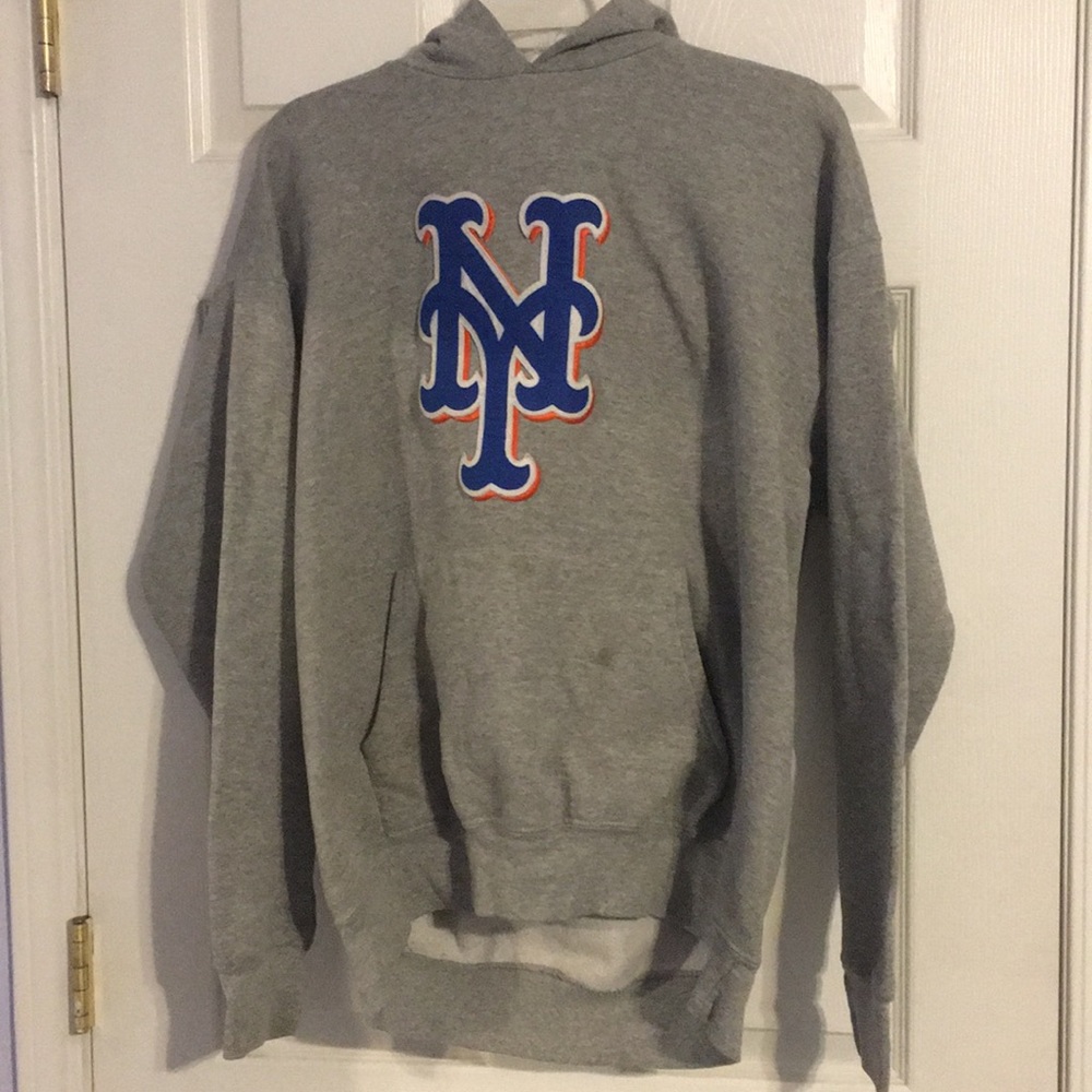 New York Mets logo Sweatshirt, grey